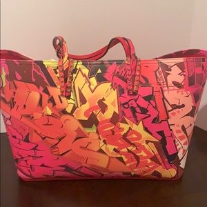 Cabata Calf Paris Metro Graf Tote Bag